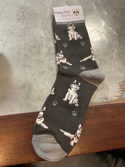Cool Socks Siberian Husky