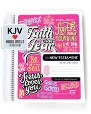 Spiral Bible™ - KJV New Testament - For Girls