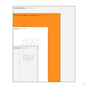 Ruby & Tan Faux Leather Large Print KJV Study Bible w/tabs
