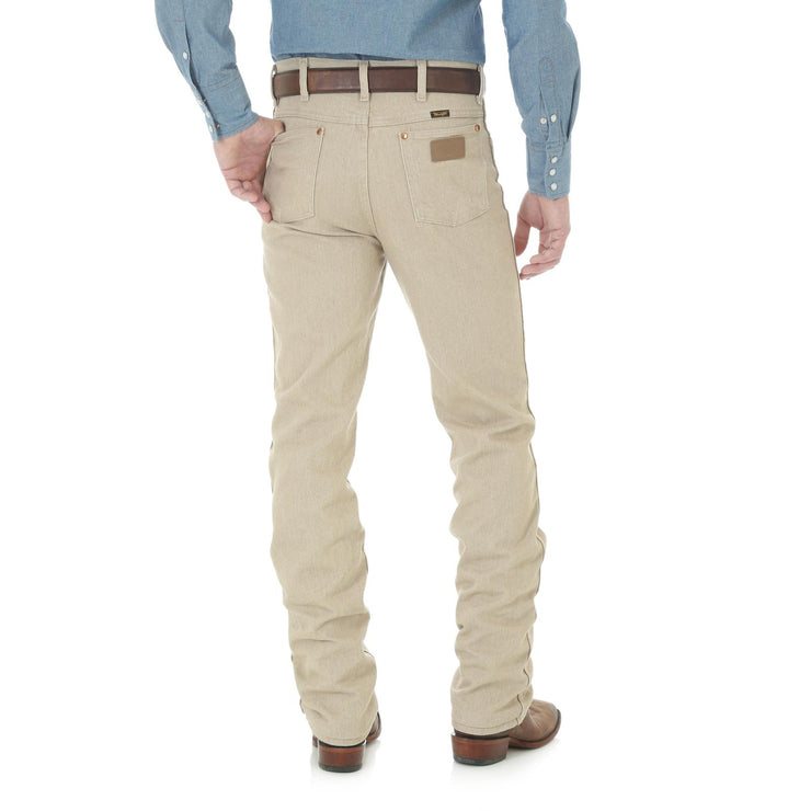 Wrangler Cowboy Cut® Slim Fit Jeans- Prewashed Tan