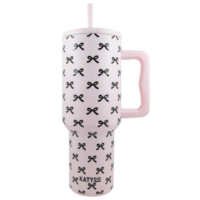 Cup With Handle Coquette Bow