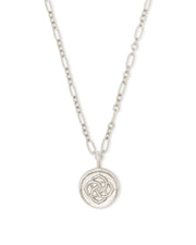 Kendra Scott Dira Coin Pendant Necklace Silver