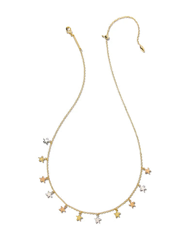 Sloane Star Strand Necklace in Mixed Metal